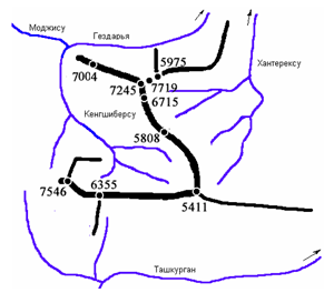Восхождение на пик Музтаг-Ата 7546 м. КАРТА